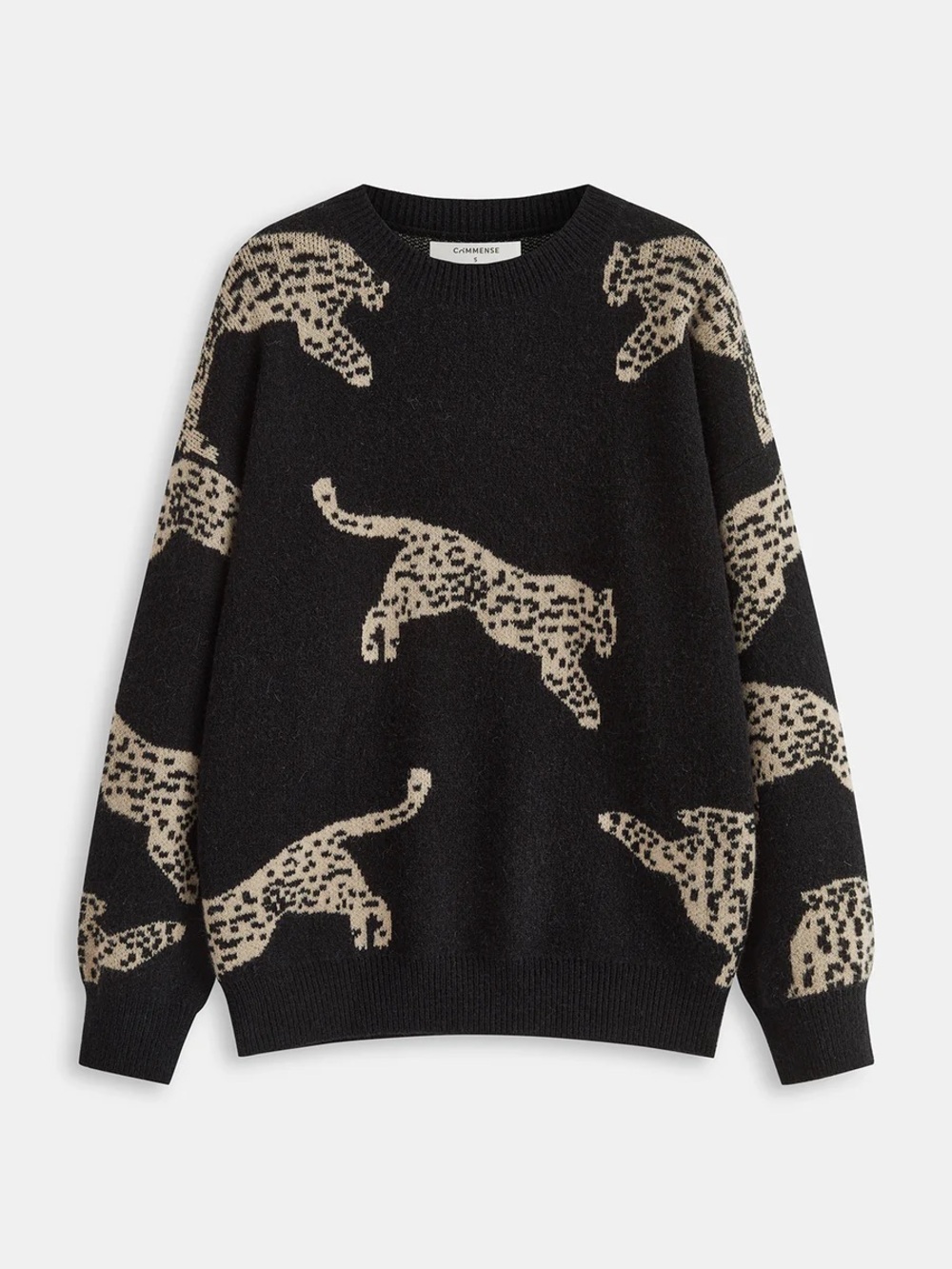 Leopard Print Sweater - worn once